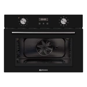 Horno 8 funciones 45 cm Cristal Negro
