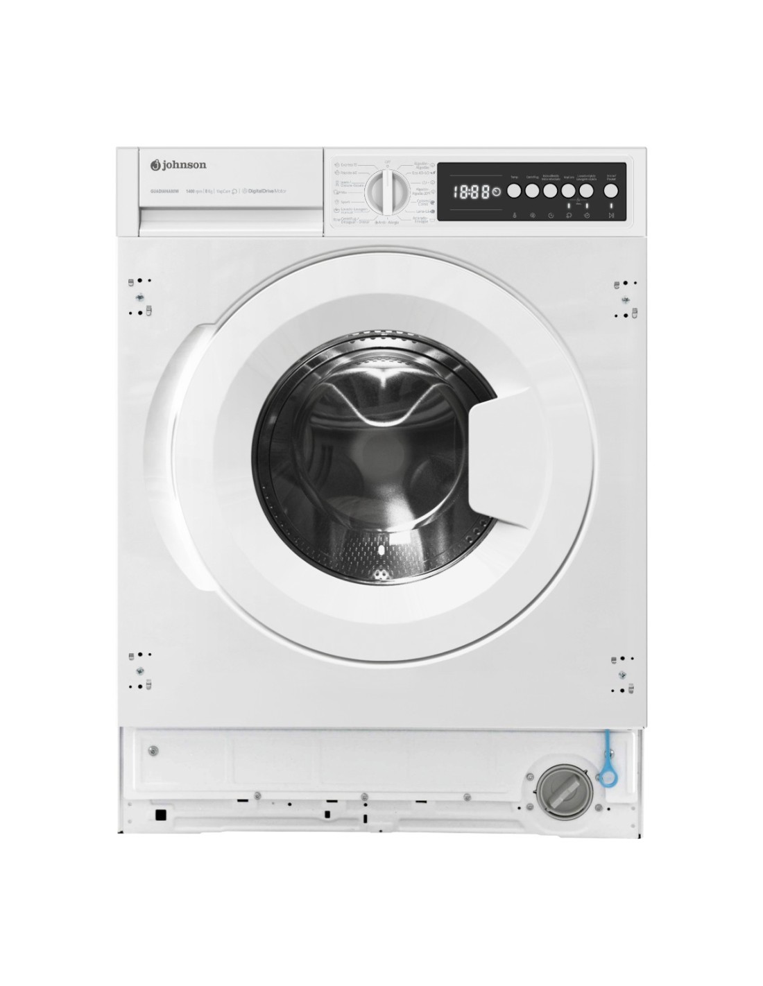 Lavadora integrable 8 Kg A